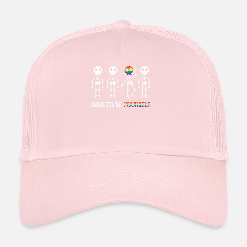 Dare To Be Yourself - Funny LGBTQ Trucker Cap