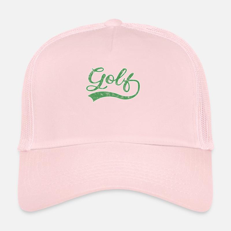 Lettrage de golf Casquette trucker 