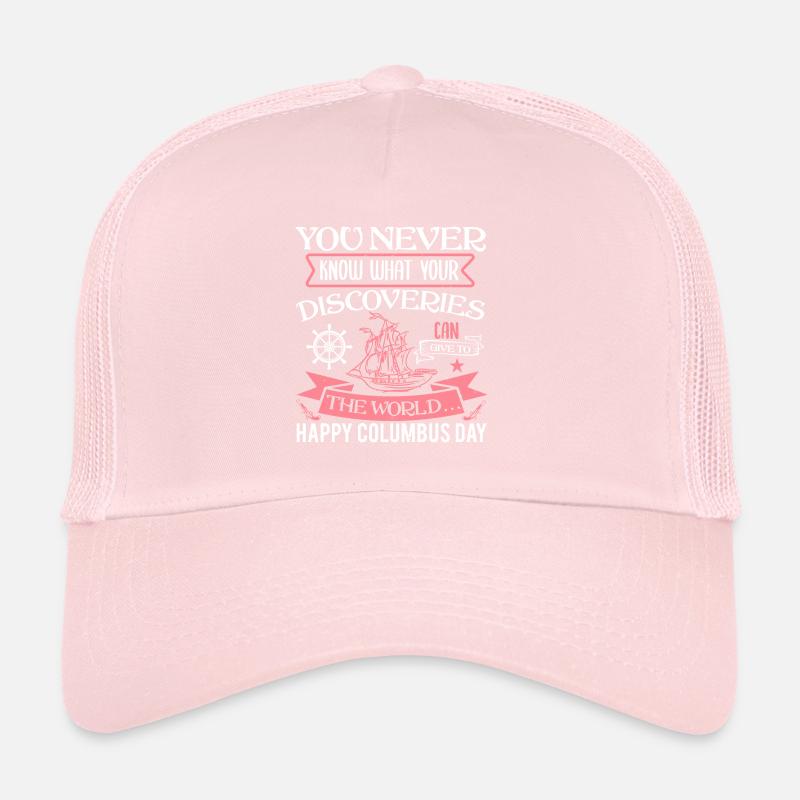 VOUS NE SAVEZ JAMAIS QUELLES SONT VOS DÉCOUVERTES LE MONDE HAP Casquette trucker 