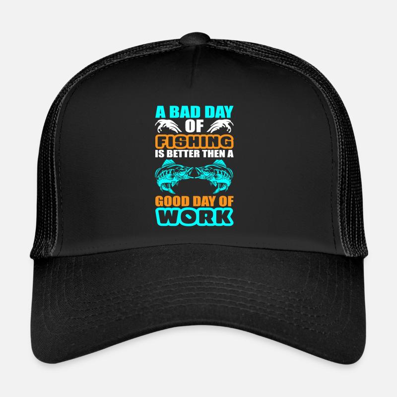 Pêcheur passionné Casquette trucker 