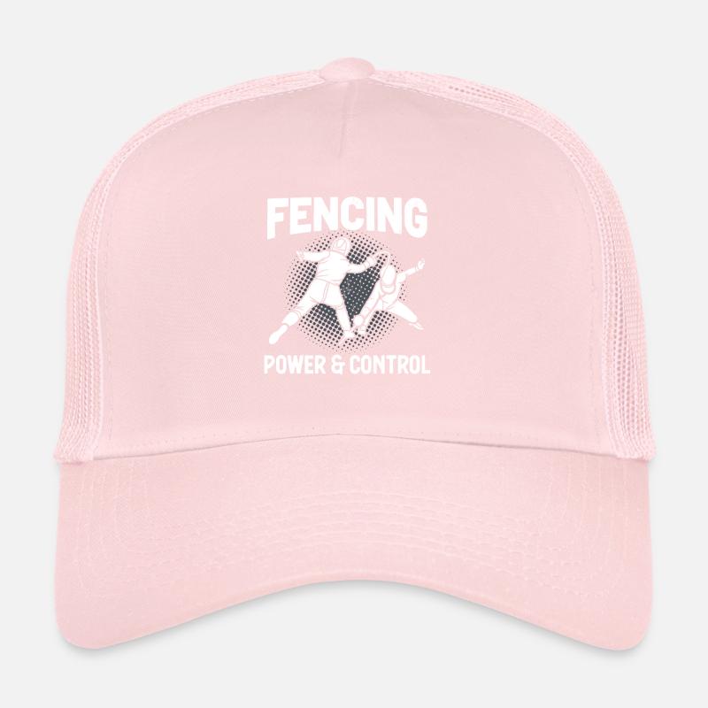 Fencing Power & Control Fencers Trucker Cap