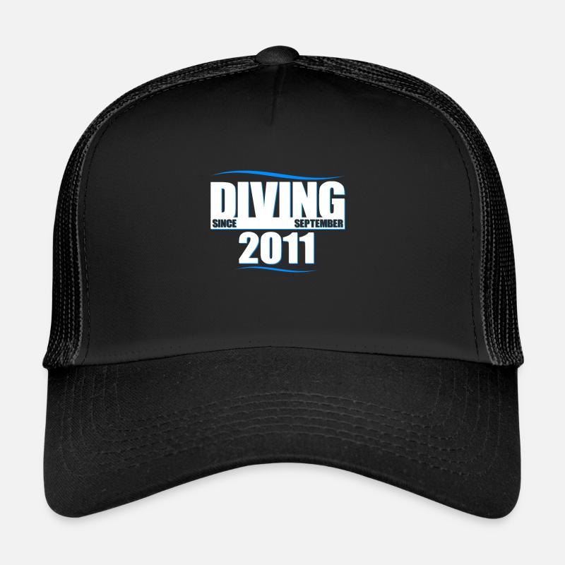 Diver Birthday - Plongée depuis septembre 2011 Casquette trucker 