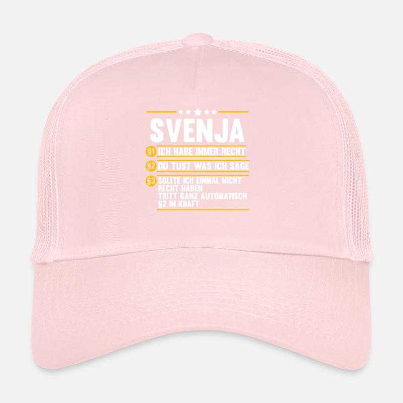 Mädchenname Svenja Trucker Cap