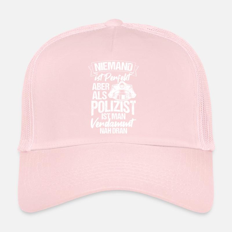 Polizeibeamte Freund & Helfer Polizei Kriminalbeam Trucker Cap