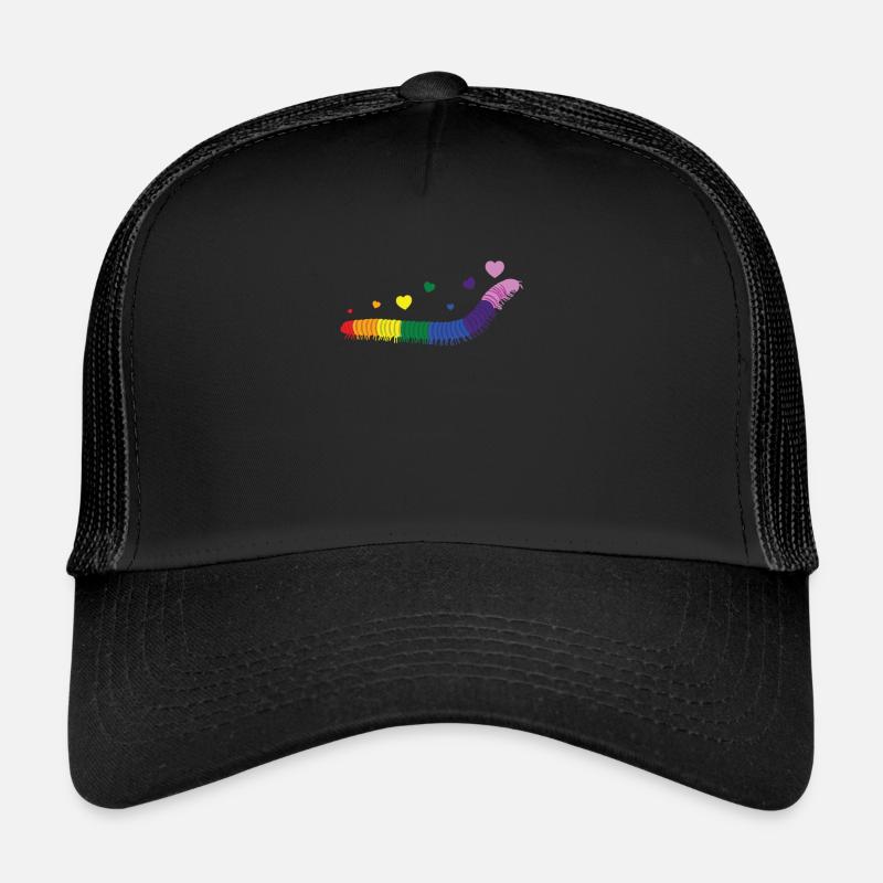Fantastic rainbow centipede for gays Trucker Cap