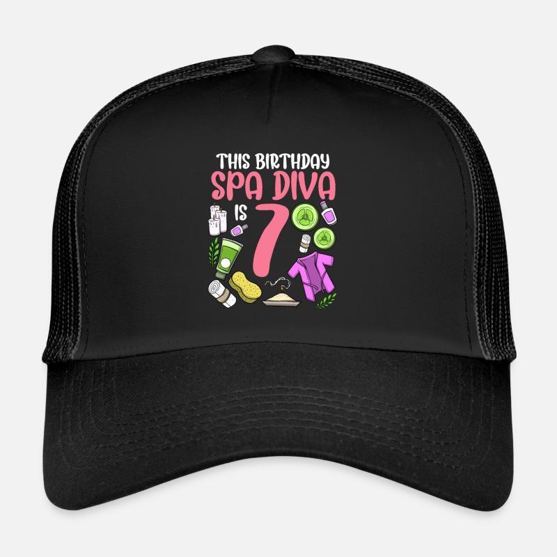 Spa-Geburtstag für Mädchen 7. Spa-Geburtstagsfeier Trucker Cap
