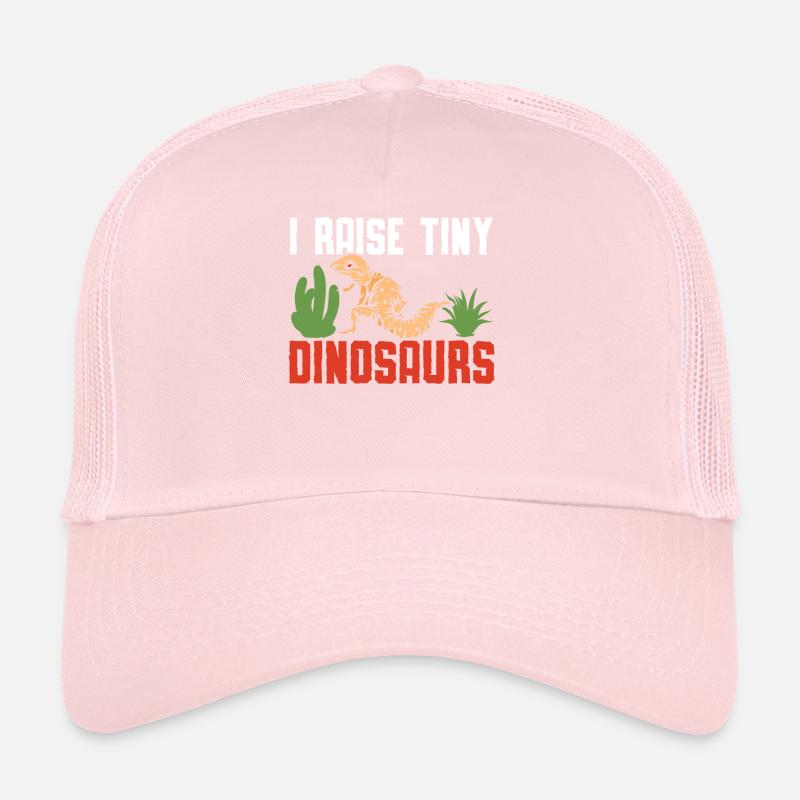 I Raise Tiny Dinosaurs Reptile Leopard Gecko Lover Trucker Cap