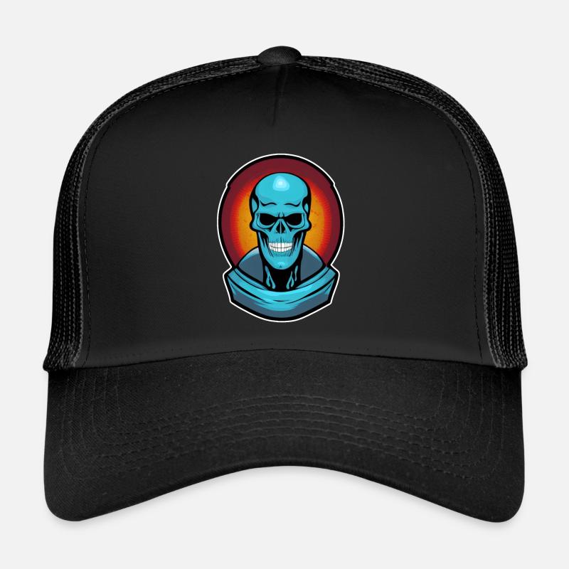 crane de monstre bleu Casquette trucker 