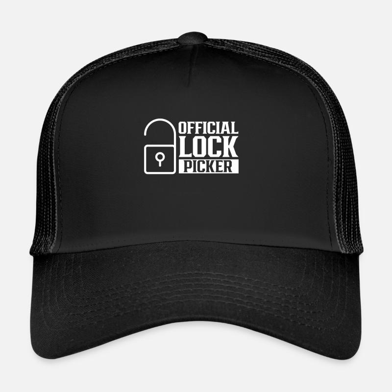 Offizieller Schlossknacker Lock Picker Schloss Trucker Cap
