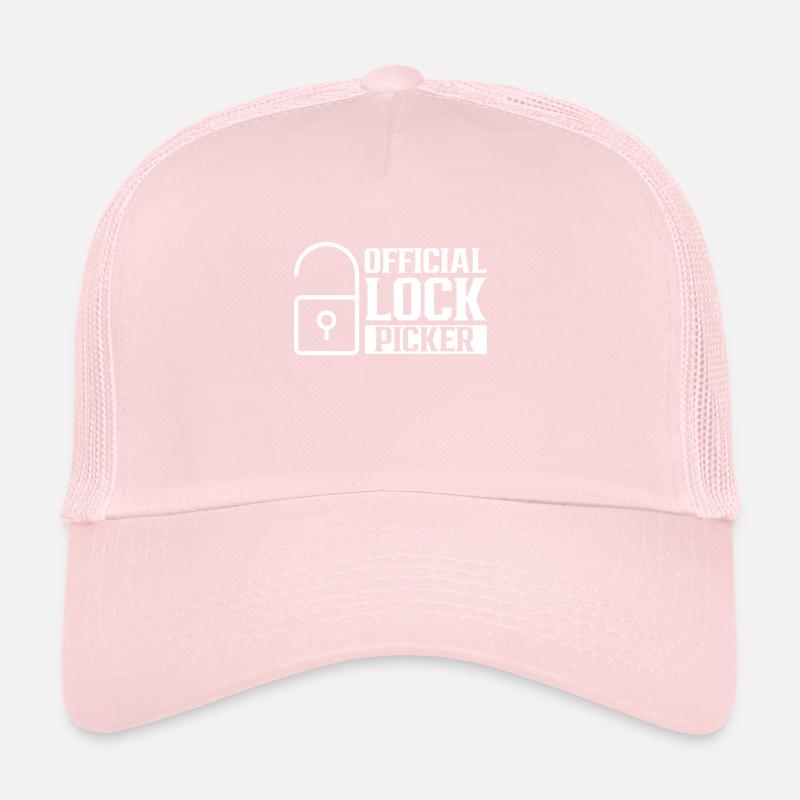 Serrure officielle Lock Picker Lock Picker Casquette trucker 