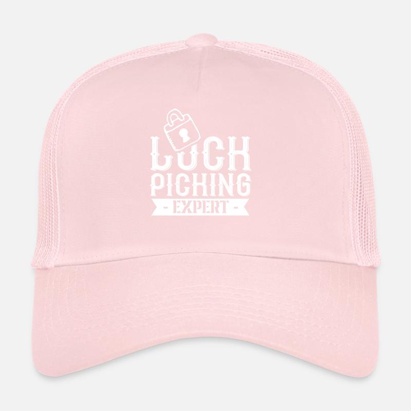 Lockpicking Expert Lock Picking Lock Cracking Trucker Cap