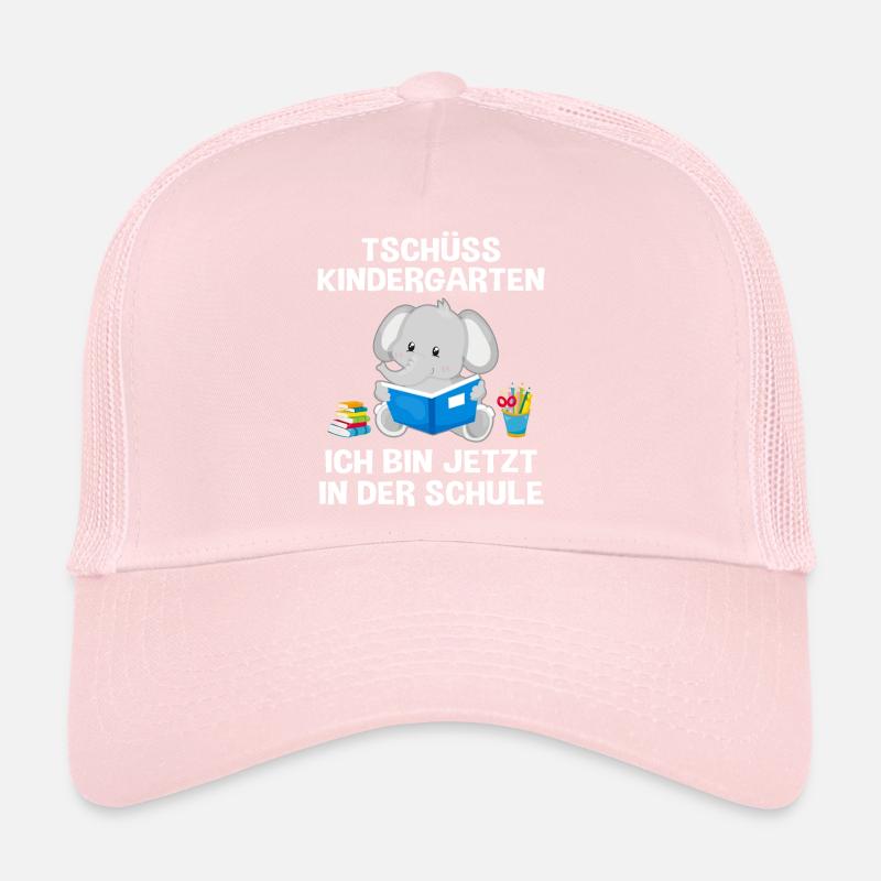 Einschulung Spruch 1. Klasse Elefant Geschenk Trucker Cap