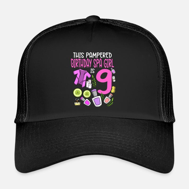 Spa Geburtstag für Mädchen 9. Spa Geburtstagsfeier Trucker Cap