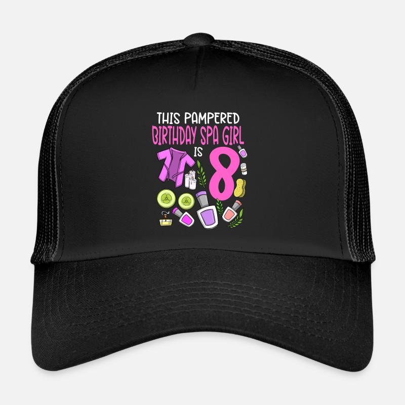 Spa-Geburtstag für Mädchen 8. Spa-Geburtstagsfeier Trucker Cap