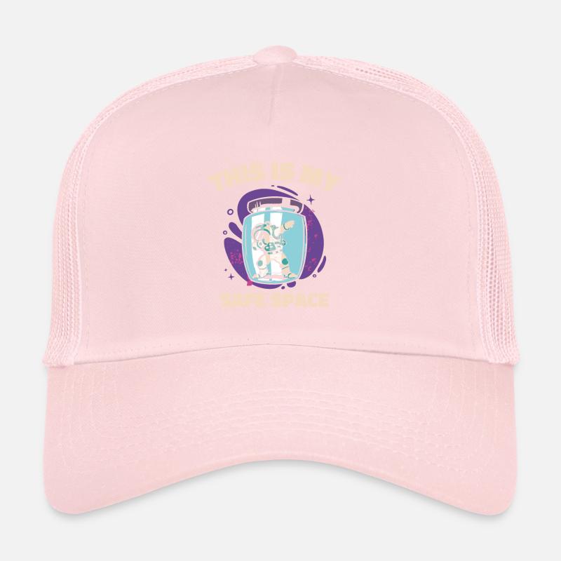 Space Astronaut Starry Mystical Astronomy Trucker Cap