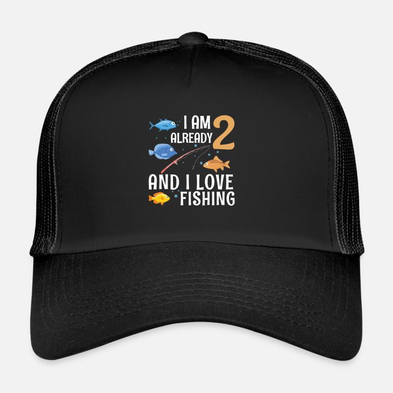 J'ai déjà 2 ans et j'aime la pêche 2 ans 2ème Casquette trucker 