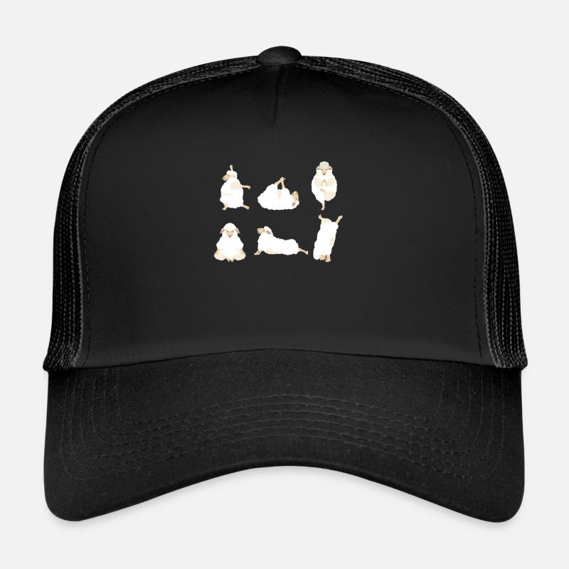 Yoga Sheep Trucker Cap