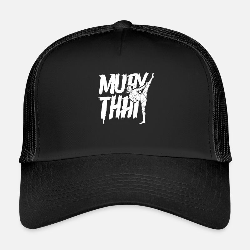 Muay Thai Kampfsport Kampf Kämpfer Kampfkunst Trucker Cap