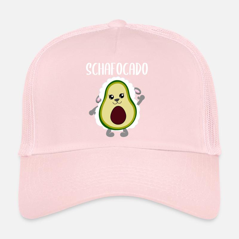Avocado Sheep Funny Vegetable Fruit Gift Trucker Cap