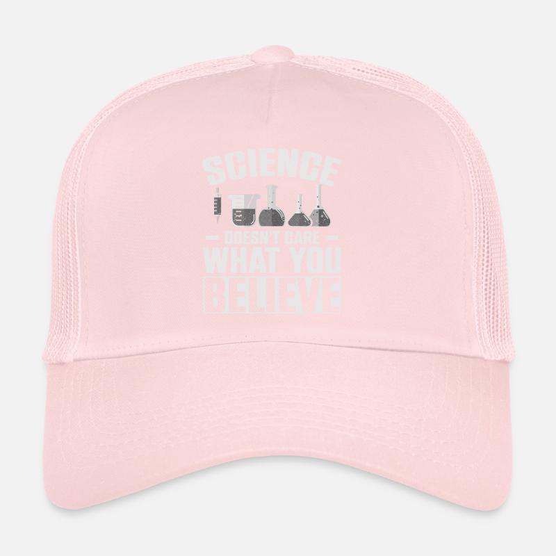 La science ne se soucie pas de ce que vous croyez Casquette trucker 