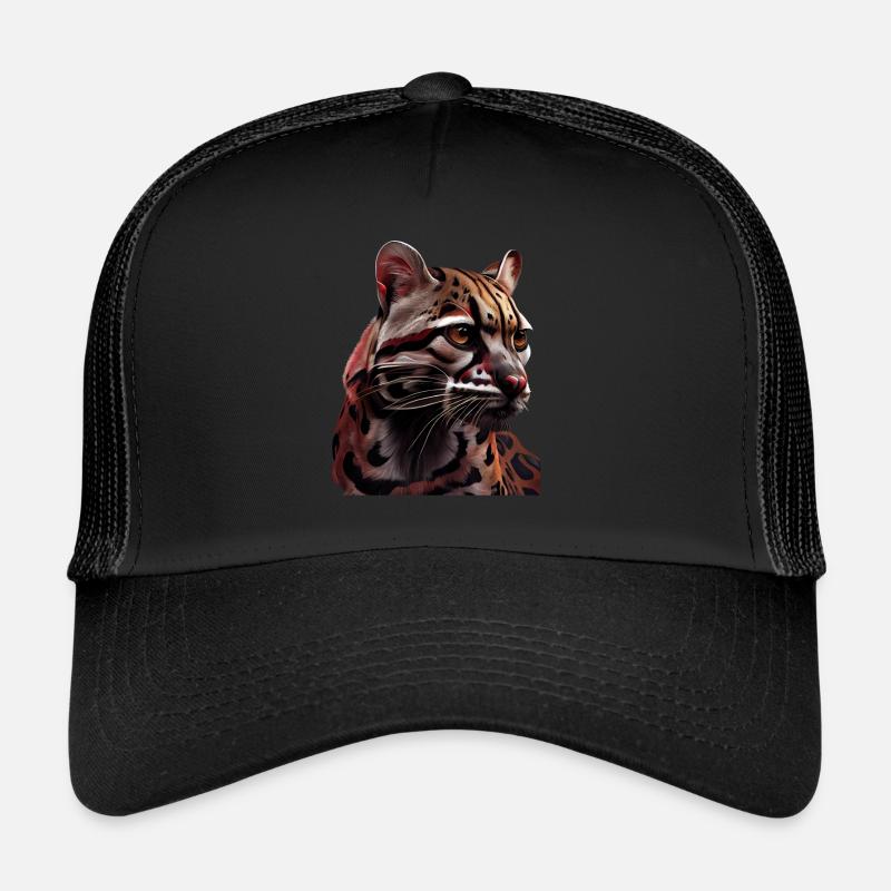 juste un garçon qui aime Ocelots Ocelot ocelot ocelot Casquette trucker 
