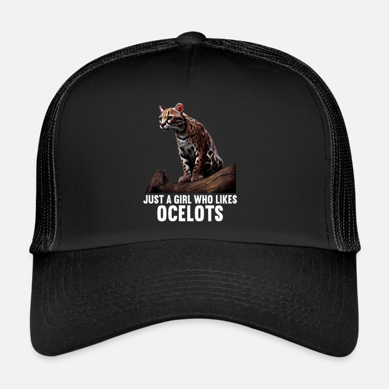 juste un garçon qui aime Ocelots Ocelot ocelot ocelot Casquette trucker 