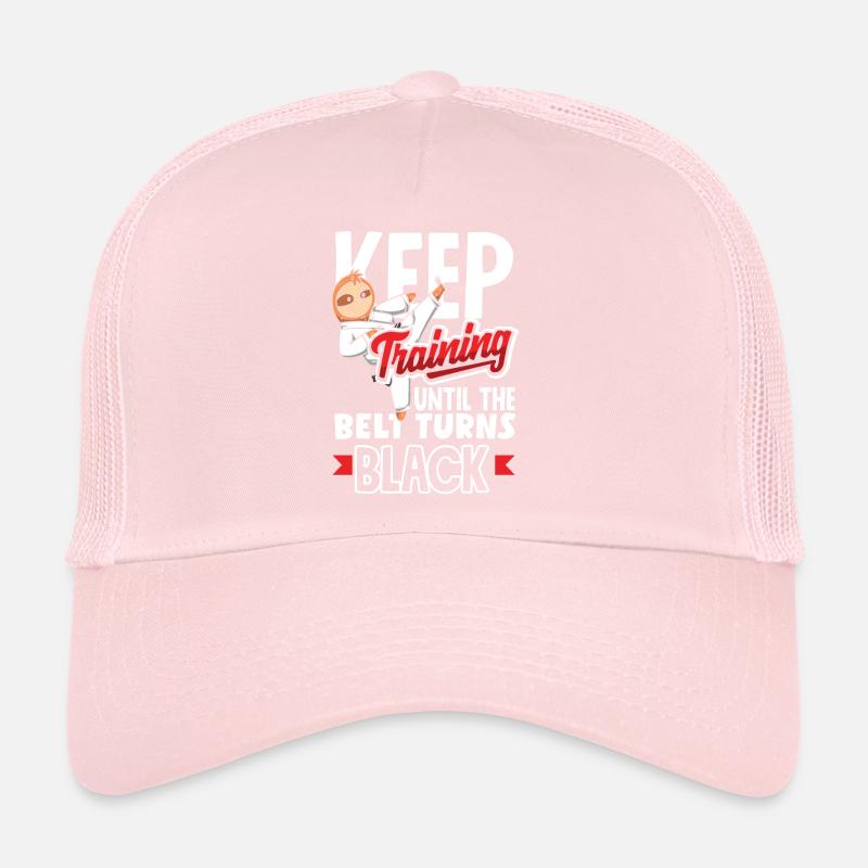 Keep Training Until The Belt Turns Black Trucker Cap