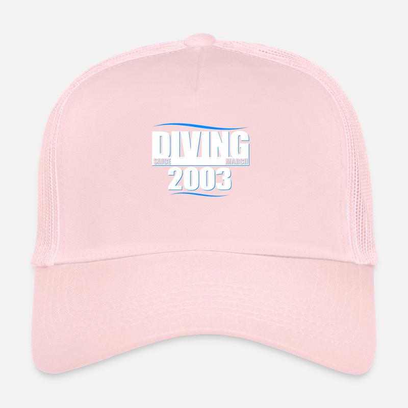 Diver Birthday - Plongée depuis mars 2003 Casquette trucker 