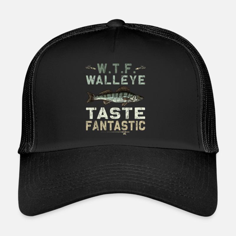 Zander tastes fantastic - Zander hunter Trucker Cap