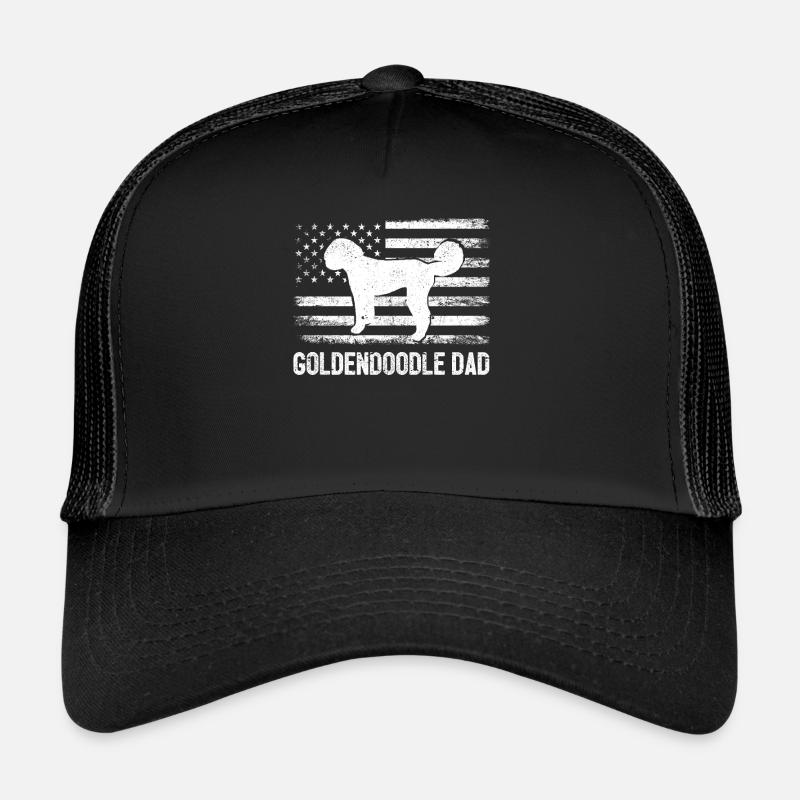 Goldendoodle Hundehalter Vatertag Daddy Golden Trucker Cap