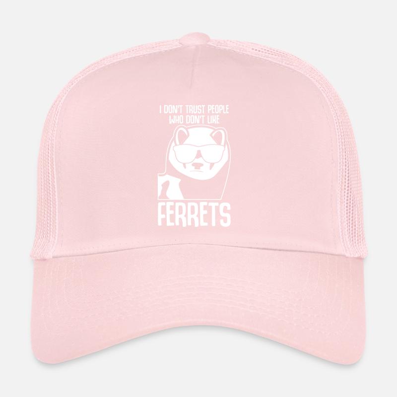 Ferrets with sunglasses Trucker Cap