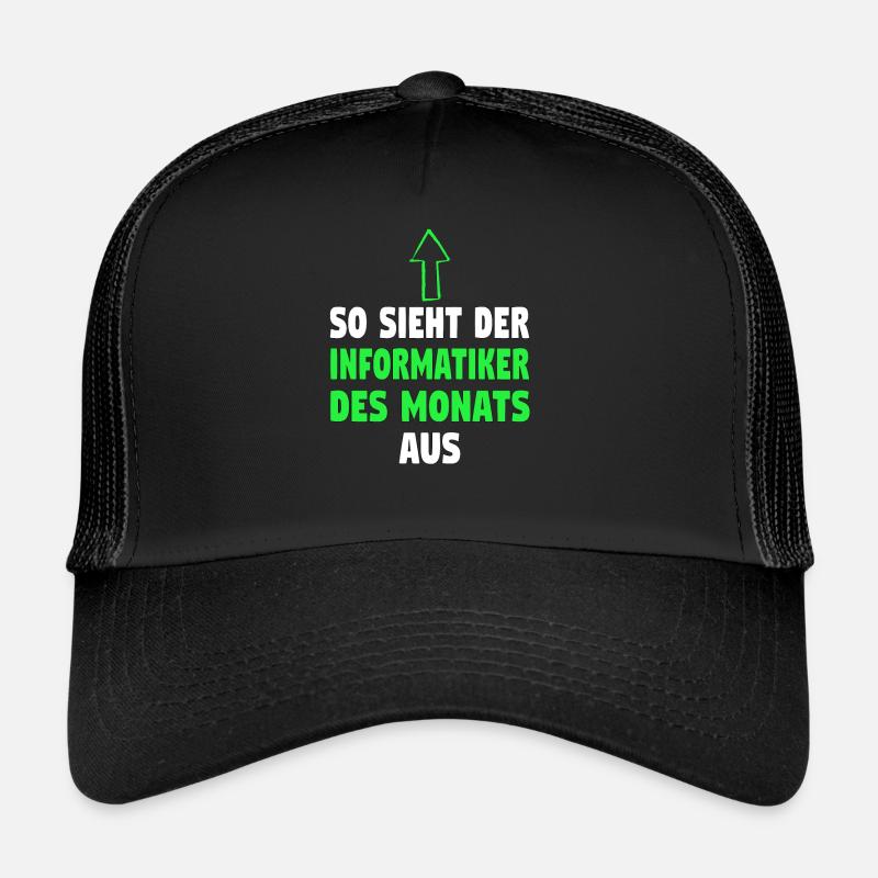 Informatik Computer Programmierer Entwickler Coder Trucker Cap