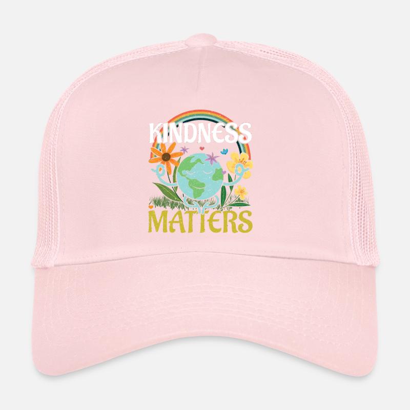 Kindness Globe Save Nature Oceans Day Earth Day Trucker Cap