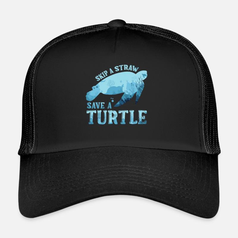 Save Turtle Save Nature Oceans Day Earth Day Trucker Cap