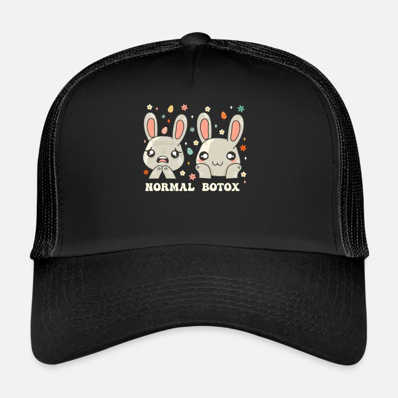 Osterhase Ostern Schönheitschirurg Botox Trucker Cap
