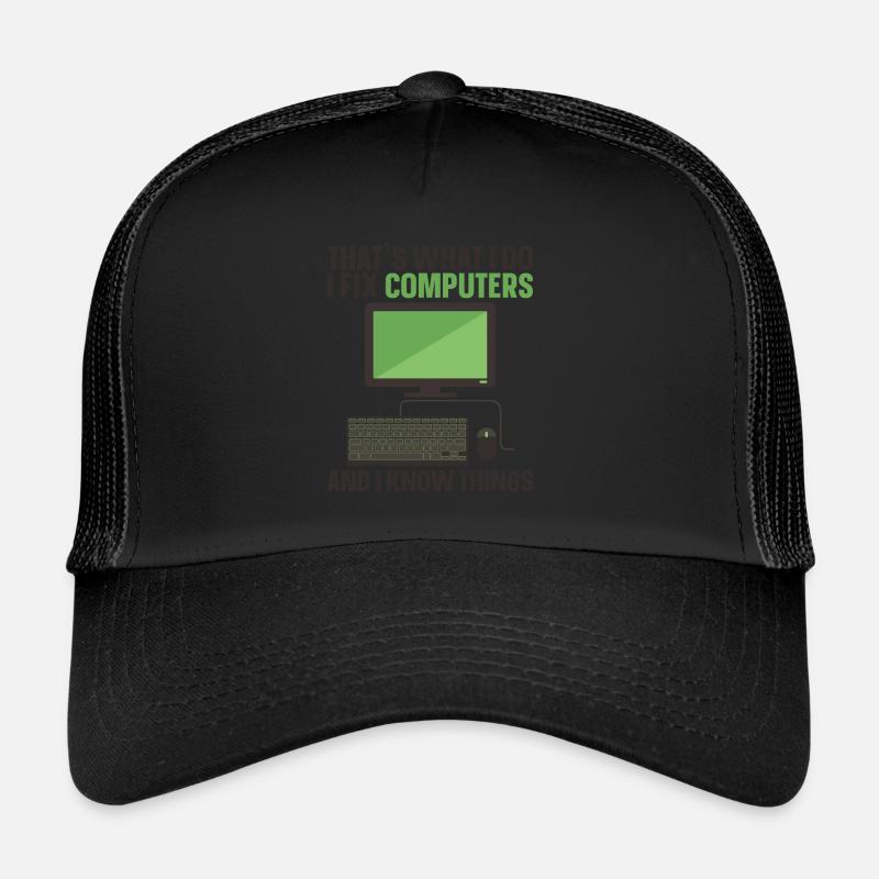 Computer Repair Technology Support Technology Trucker Cap