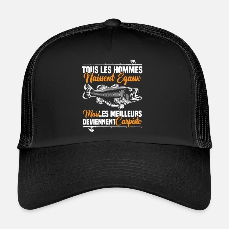 Les meilleurs deviennent carpiste Casquette trucker 