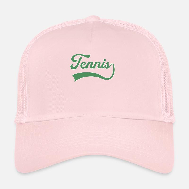 Tennis lettering Trucker Cap