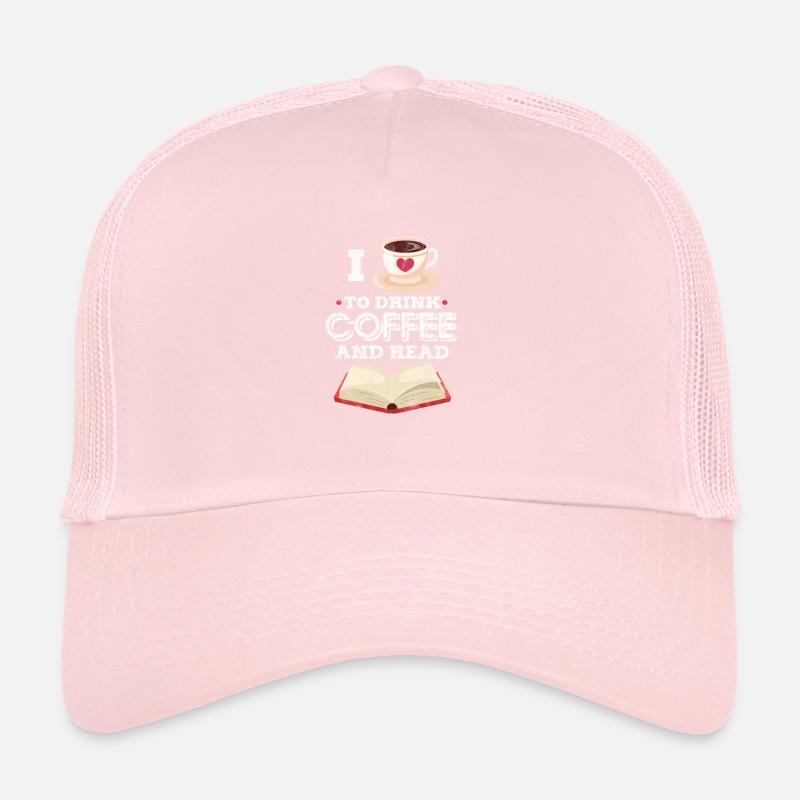 Coffee reading Trucker Cap