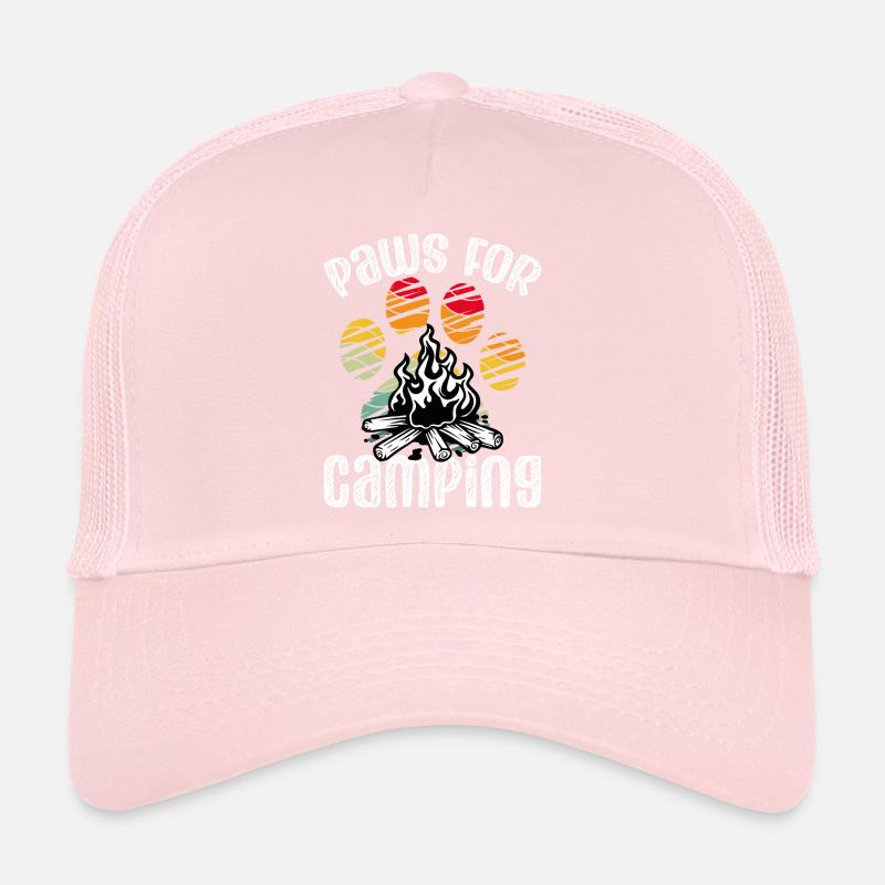 Pattes pour le camping Casquette trucker 