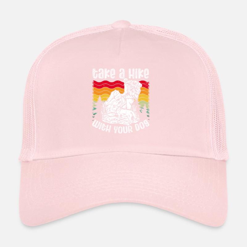 Faites une randonnée avec votre chien Casquette trucker 