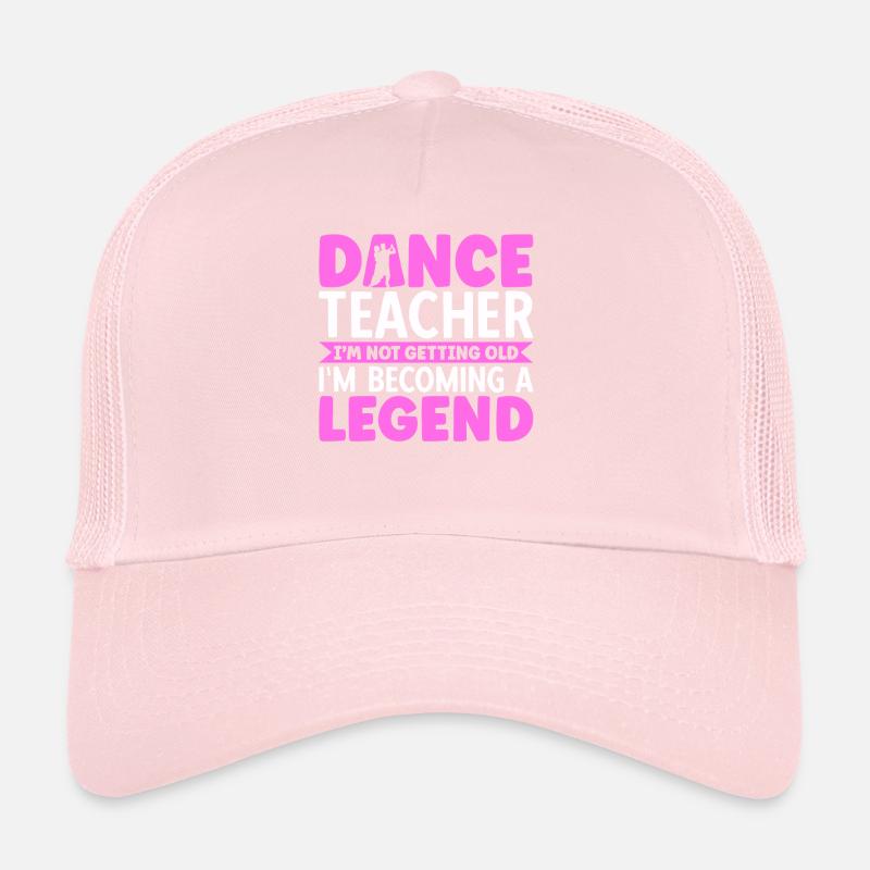 Professeur de danse Je deviens une légende Casquette trucker 