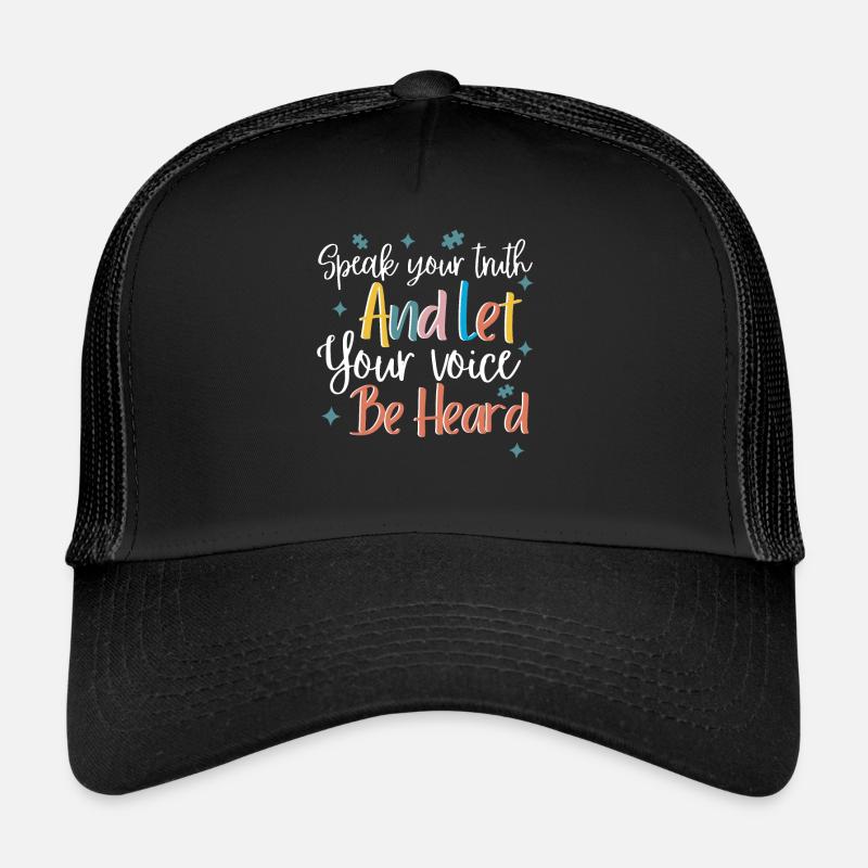 Sprich deine Wahrheit Trucker Cap