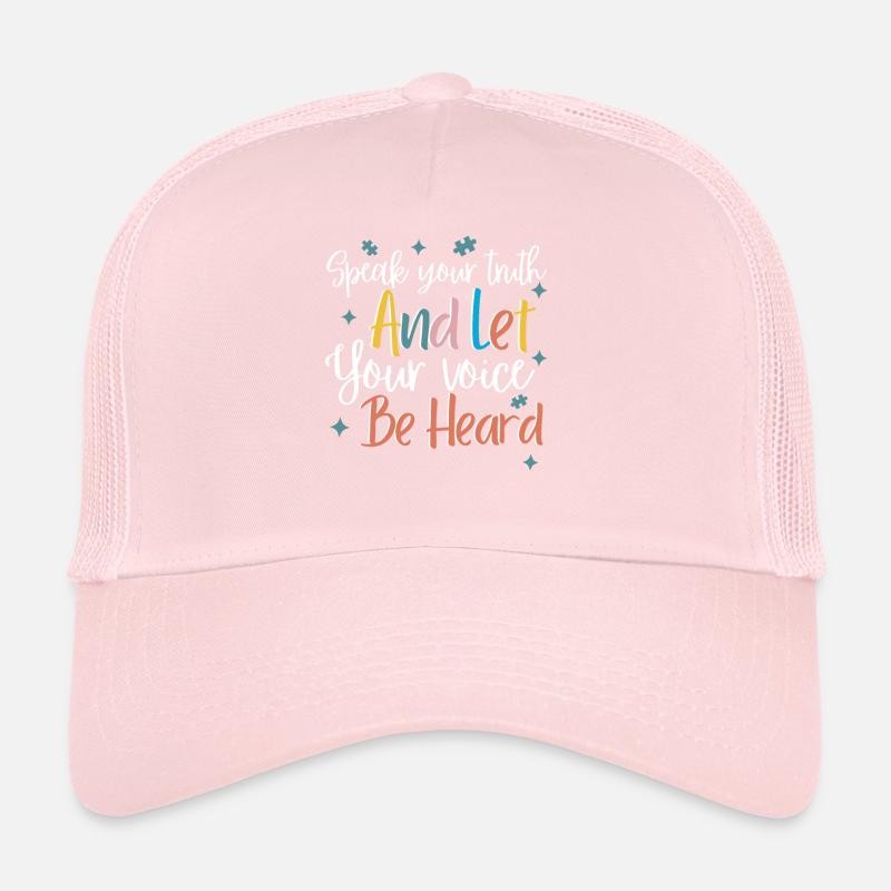 Dites votre vérité Casquette trucker 