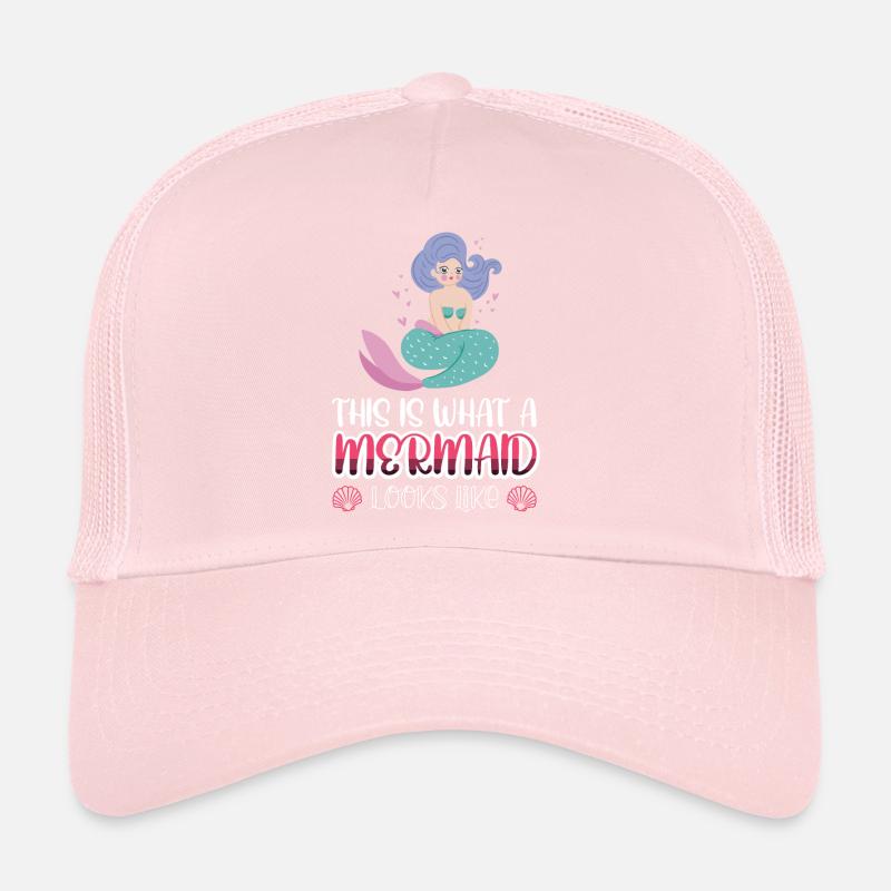 So sieht eine Meerjungfrau aus Trucker Cap