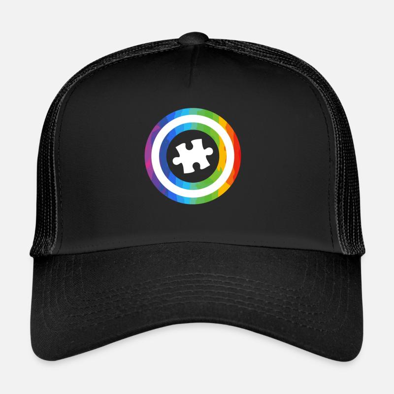 Autisme Diversité Conscience autistique Casquette trucker 