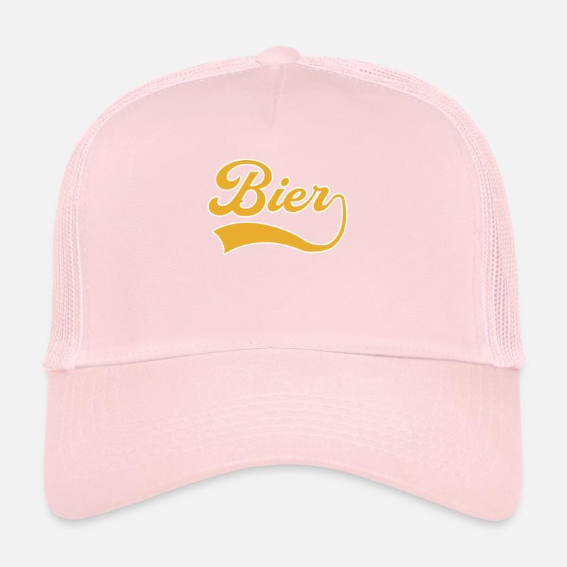 Bier Schriftzug Trucker Cap