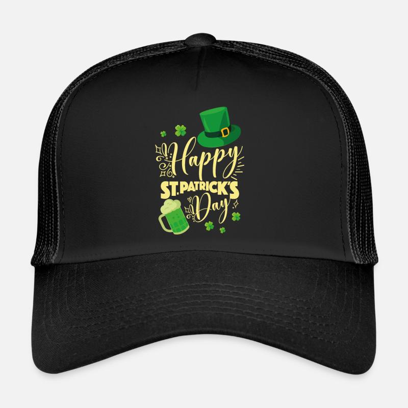 Bonne Saint-Patrick Boire Casquette trucker 