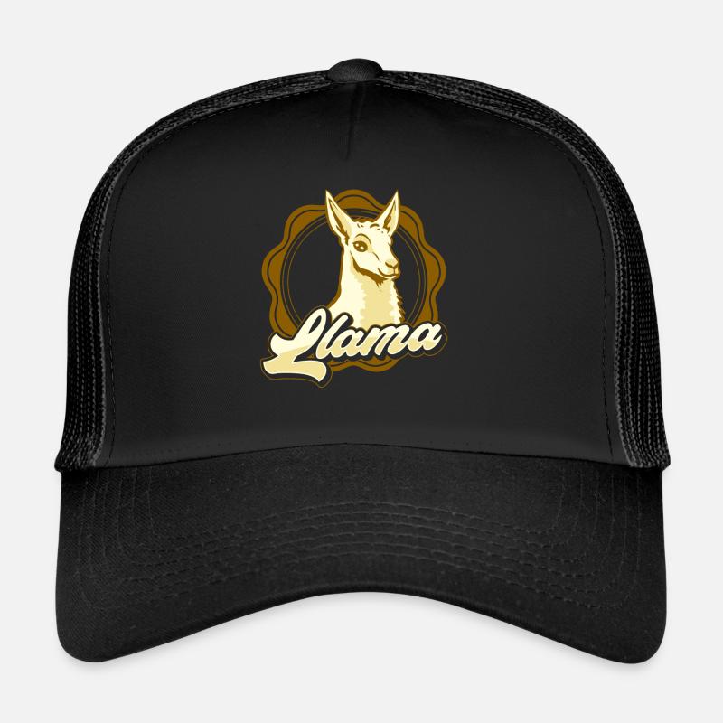 Lor Llama fans - Trucker Cap - black/black