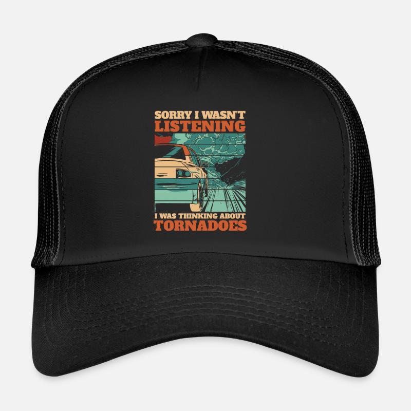 Météorologue de tempête de chasse à la tornade Casquette trucker 